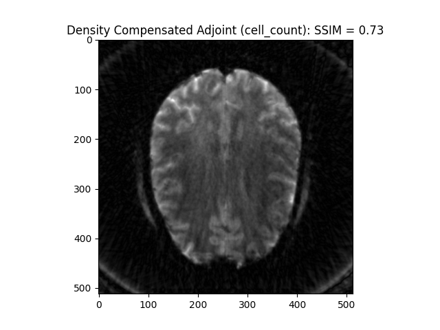 Density Compensated Adjoint (cell_count): SSIM = 0.73